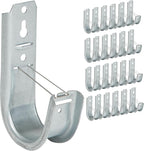 ICC 2-Inch Wall Mount J-Hook – 25-Pack, Cable Support Hooks by ICC