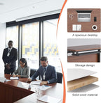 JEHUJD Conference Table, 55.1''Folding Conference Room Table - Image 7