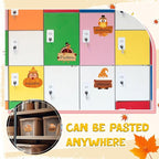 Henoyso 108 Pcs Fall Thanksgiving Themed Name Tags Labels Autumn Classroom - Image 5