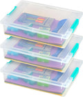 IRIS USA 6 Qt. Plastic Storage Bins Containers by IRISUSA
