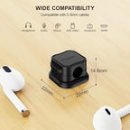 6 Pack Magnetic Cable Clip Organizer Cord Holder, Picozon Adhesive Cable - Image 7
