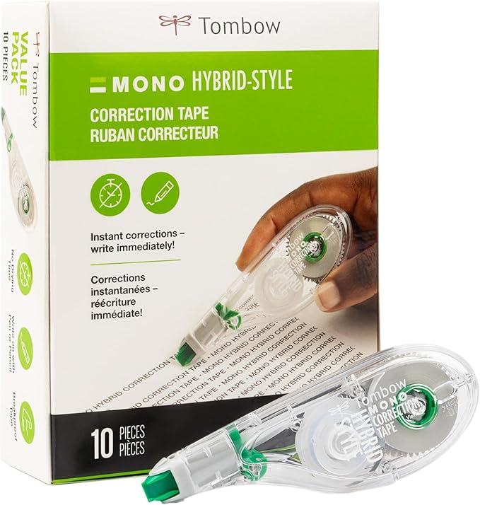 Tombow 68721 MONO Hybrid Correction Tape by Tombow