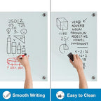 Glass Dry Erase Board, 48 x 36 Inches Magnetic Glass Whiteboard - Image 3