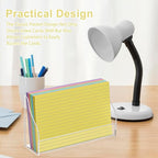 SHIQIKEJIPTY 5x8 Acrylic Index Card Holder Index Card Display Stand - Image 6