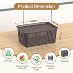 ZFTMRR Plastic Storage Basket - Image 2