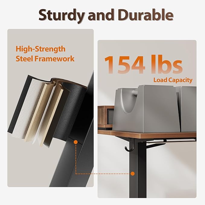 Agilestic 48 Inch Electric Standing Desk - Image 7
