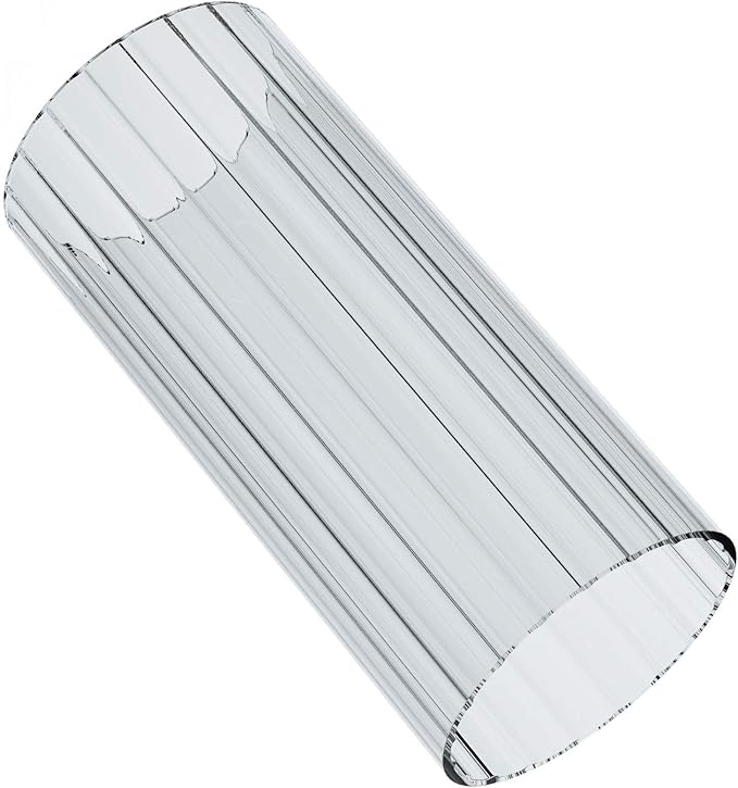 Sunwo Glass Shade Straight Cylinder Glass Lamp Shade Replacement - Image 4