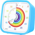 Yunbaoit Visual Timer with Protective Case, Rainbow Disk 60 Minute Countdown by Yunbaoit