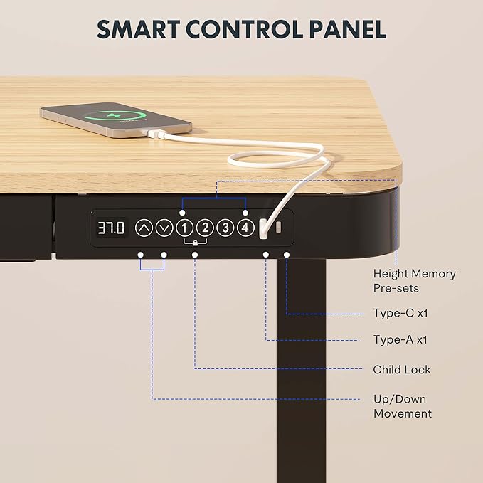 FLEXISPOT Comhar Electric Standing Desk - Image 7