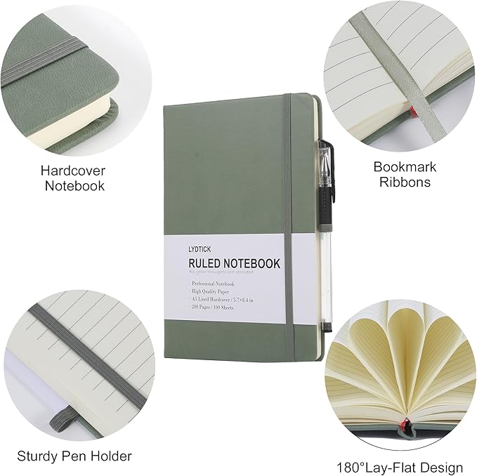 LYDTICK 20 Pack Journals for Writing College Ruled Notebooks Journal in Bulk - Image 3