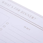Graphique Large Magnetic Notepad, 6” x 8”–Front Says, “What’s - Image 2