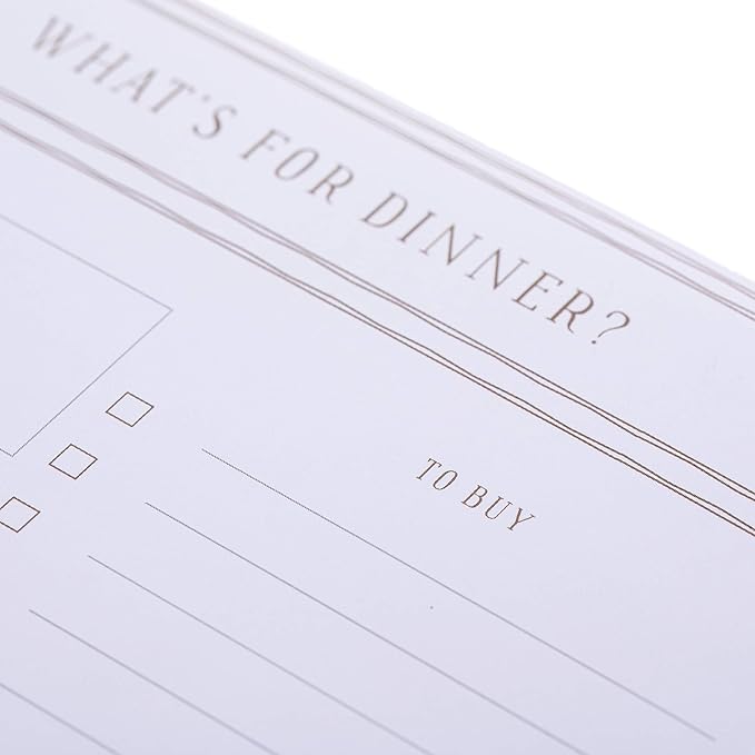 Graphique Large Magnetic Notepad, 6” x 8”–Front Says, “What’s - Image 2