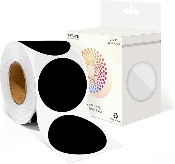 2 Inch Round Color Coding Labels by Unknown