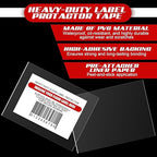Janlaugh 50 Pcs Industrial Clear Label Protectors 10 x 13 Inch Waterproof Clear - Image 6