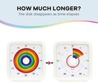 TWENTY5 SEVEN Countdown Timer, 60 Minute 1 Hour Silent Visual Timer, Magnetic - Image 2