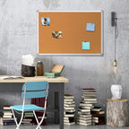 Cork Bulletin Board, Bulletin-Boards, Notes Board, Memo Board, 18 x 24inch by Boardest