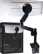 ULTRARM Heavy Duty Monitor Arm for Ultrawide Monitors up to 57" and 44 lbs