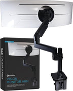 ULTRARM Heavy Duty Monitor Arm for Ultrawide Monitors up to 57" and 44 lbs by ULTRARM