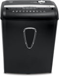 Aurora AU890XA 8-Sheet Crosscut Paper and Credit Card Shredder
