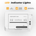 QUIETLEMON 150 Sheet Paper Shredder Heavy Duty, Micro Cut and CDs/Cards - Image 4