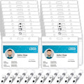 100 Pack Name Badge Holder by koorito