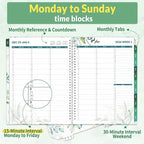 SUNEE 2026 Appointment Book, Quarter-Hourly, Weekly & Monthly - Image 2