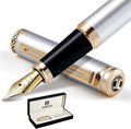 HDDNB Silver Luxury Fountain Pen Set by Unknown