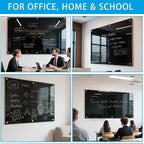 Glass Dry Erase Black Board - Image 6