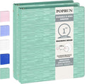 POPRUN 3 Ring Binder 1 Inch, Holds 175 Sheets of 8.5 x 11 Paper, Extra Durable by POPRUN