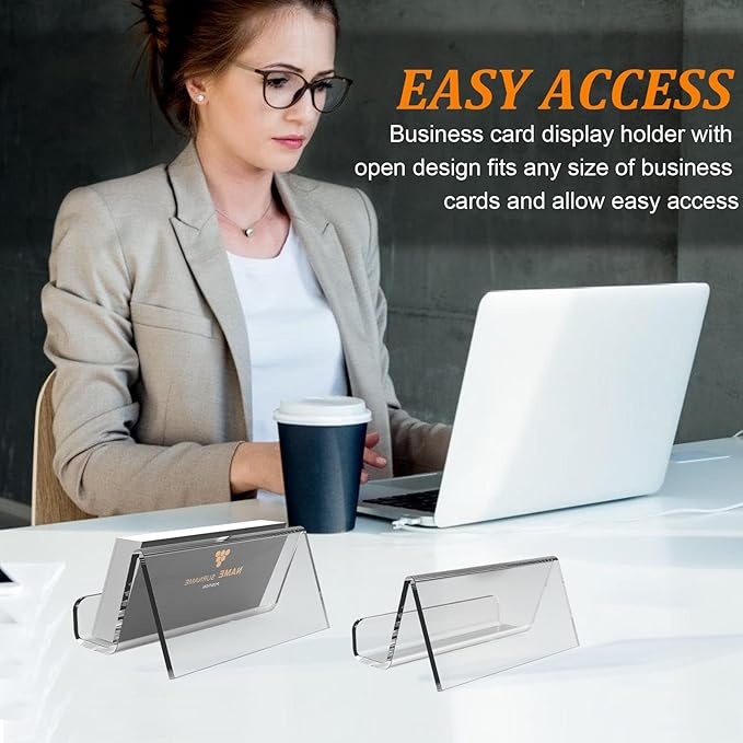 EMOMAS Acrylic Business Card Holder - Image 5