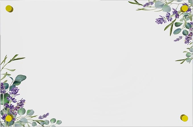Acrylic Dry Erase Board for Wall by PersonalizedLiving