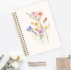 JWVK Vintage Wild Flower Botanical Plant Notebook 04, Rustic Spring Floral - Image 3