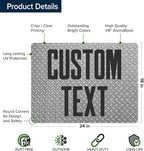 Custom Sign, Custom Street Sign, 11 Font Colors, 13 Font Styles, 4 Hole Options - Image 6