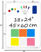 Whiteboard Set - 24 x 18 in Dry Erase Board - Image 7