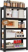 WORKPRO House 5-Tier Shelving Unit, 3000lbs Adjustable Storage Shelves by WORKPRO