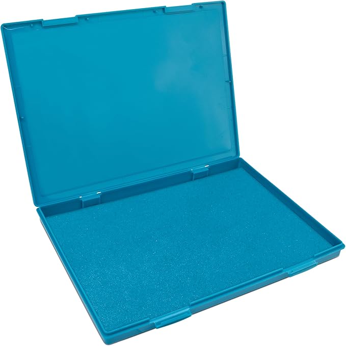 MaxMark Extra Large Light Blue Ink Stamp Pad by Maxmark