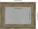 Amanti Art Grey Framed Magnetic Board 18x24 Small Vision Board - Image 4