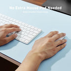 Aothia Faux Leather Desk Mat – Large Mouse Pad, Non-Slip PU Leather Blotter - Image 4