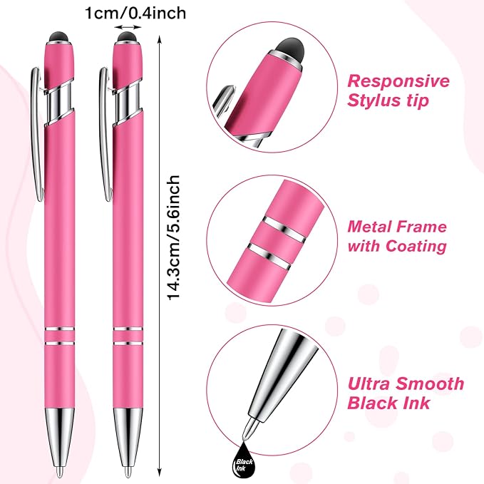 Zonon 38 Pieces Rubberized Ballpoint Pen - Image 2