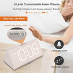 DreamSky Wooden Digital Alarm Clock - Image 6