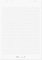 Limit 2 x Flip Chart Pad Squared and Blank 20 Sheets per Pad 80gsm White