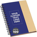 DISCOUNT PROMOS Custom Eco Friendly Spiral Notebooks by DISCOUNTPROMOS
