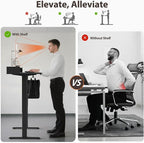 Agilestic Glass Standing Desk - Image 7