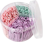 Nustartain Macaron Colored Jumbo Paper Clips, School and Home Use by Unknown