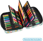 YOUSHARES Colored Pencil Case 220 Slots Pen Case Organizer - Image 3