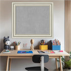 Amanti Art Silver Framed Magnetic Board 26x30 Medium Vision Board - Image 6