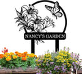 Personalized Garden Signs | Customized Metal Yard Sign Stakes | Custom by Dyoart