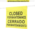 Leinuosen Closed for Maintenance Safety Sign by Leinuosen