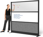 Stand Up Desk Store Workflow Modular Wall | 70'' x 70'' Wall | Expandable by SStandUpDeskStore