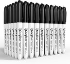 Yocfon Permanent Markers, Fine Tip, Waterproof Markers, Works On Plastic by Unknown
